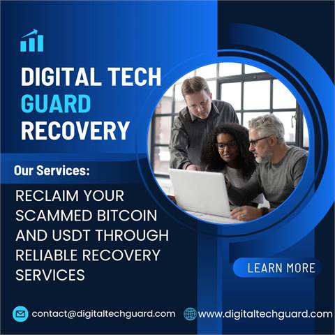 RECOVER YOUR BITCOIN WITH DIGITAL TECH GUARD RECOVERY EXPERT ASSISTANCE