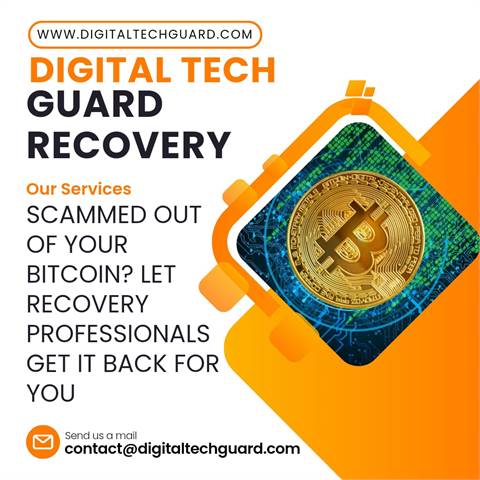 DIGITAL TECH GUARD RECOVERY, BEST COMPANY TO RECOVER YOUR LOST OR STOLEN BITCOIN.