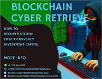 FAST, RELIABLE BITCOIN RETRIEVAL: BLOCKCHAIN CYBER RETRIEVE