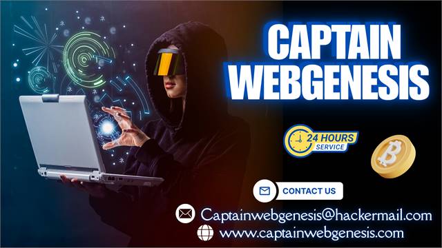 Crypto Asset Recovery: Crypto Recovery with Captain WebGenesis.