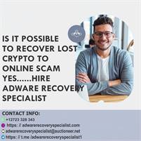 BEST RECOVERY EXPERT FOR CRYPTOCURRENCY HIRE ADWARE RECOVERY SPECIALIST